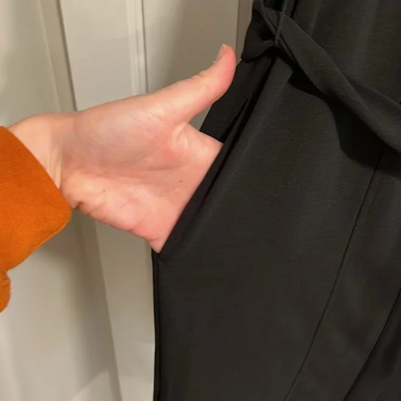 Laundry by Shelli Segal Button Down Tie Waist Dress - Picture 4 of 6